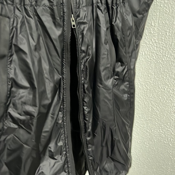Athleta Size Small Summit Black Insulated Longline Parka Rain Jacket Lightweight - Picture 9 of 14